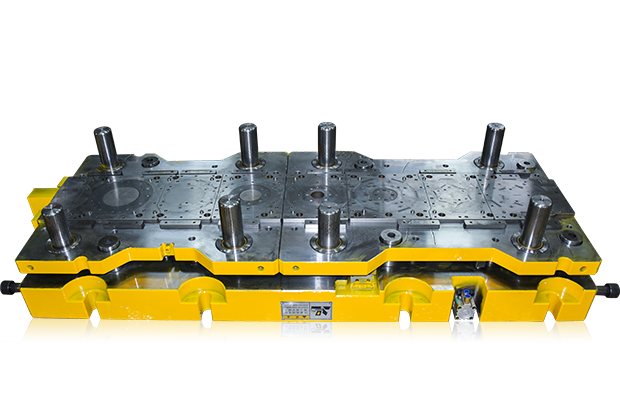 Progressive die for automotive new energy motor